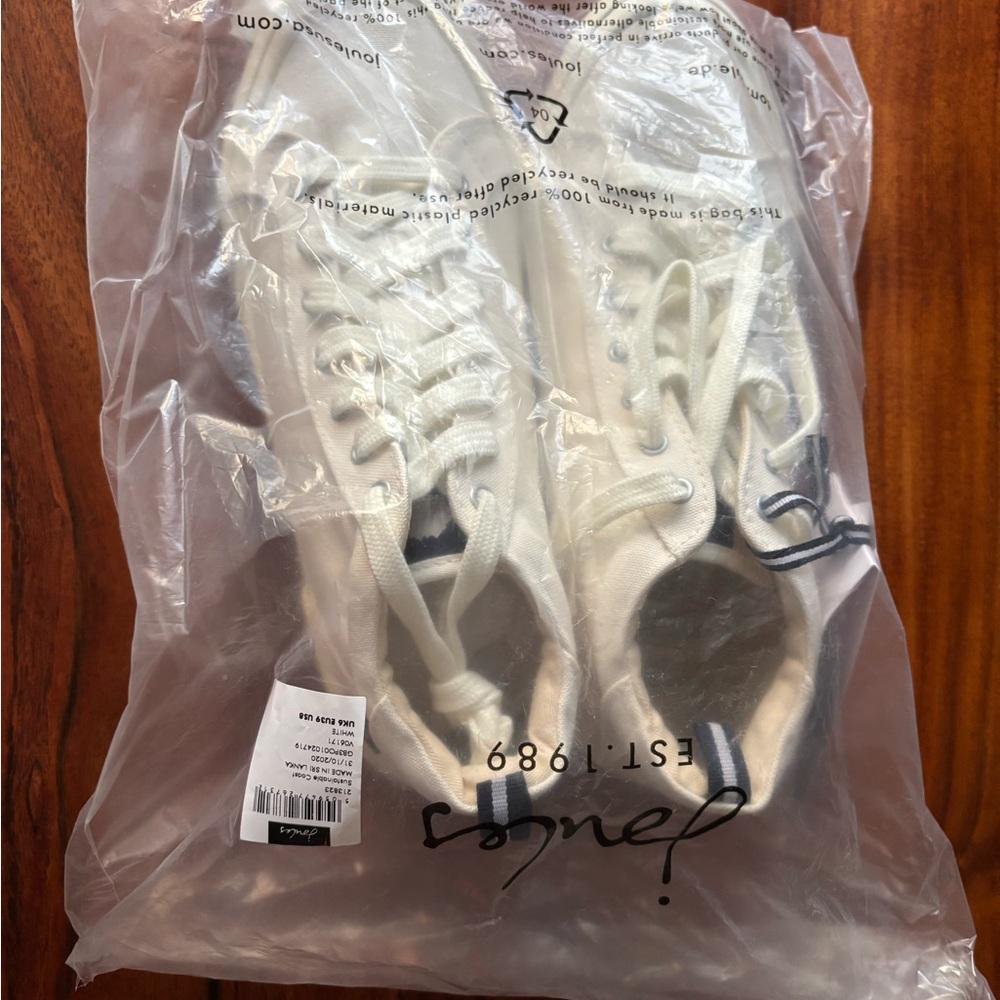 Joules White Sneakers